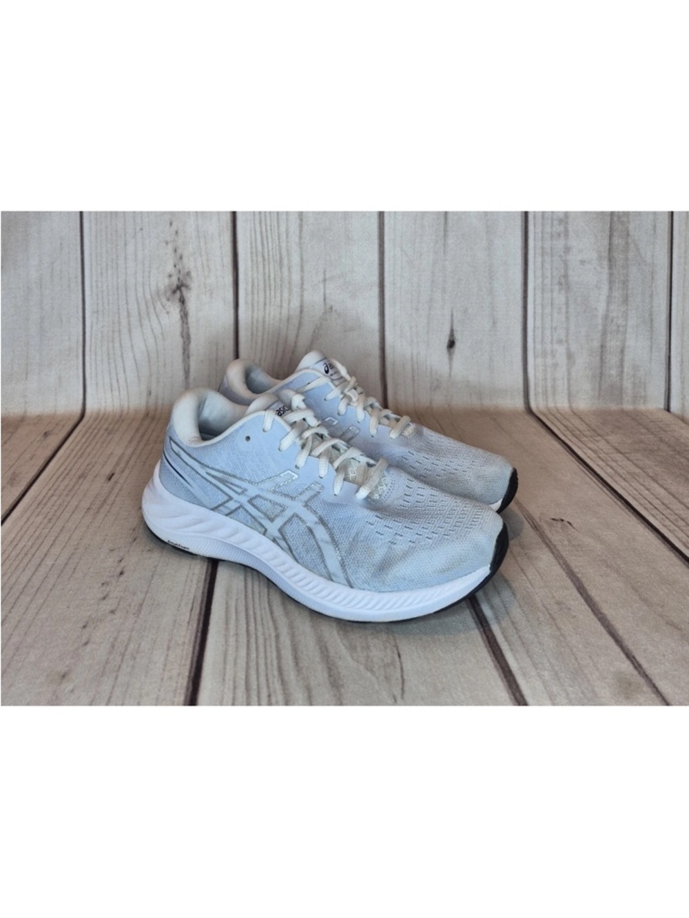 Asics Gel Excite 9 Women's Size 7.5 Shoes White / Pastel Blue 1012B182